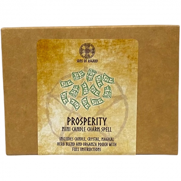 Prosperity - Mini Candle Charm Spell